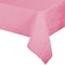 Smarty Had A Party 54 x 108 Pink Rectangular Disposable Plastic Tablecloths 96 Tablecloths, 96PK 813270-PNK-CASE - alternate 1